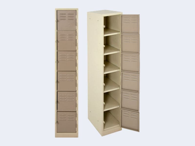 6 Tier Factory Locker