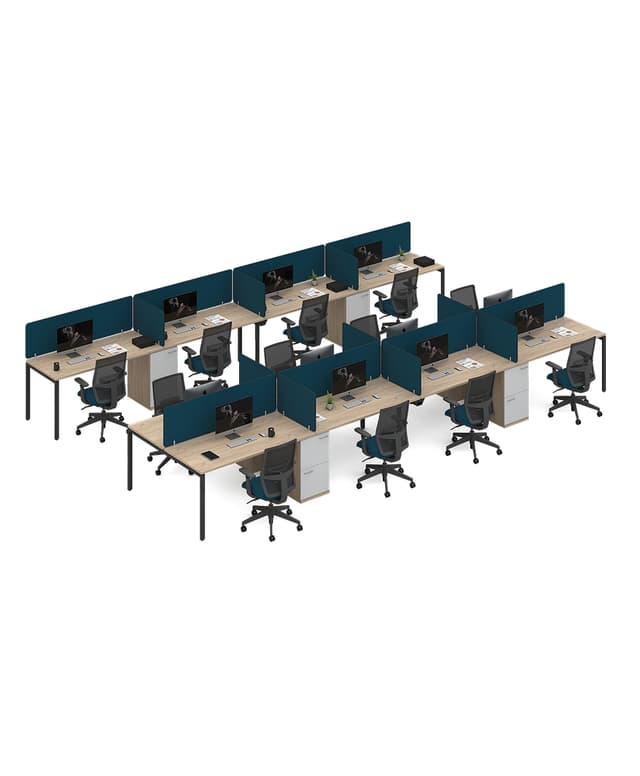 Cluster Desking | 2-Spec Furniture